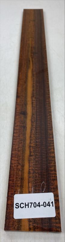 Fretboard Snakewood 720x75x9mm  Unique Piece #041